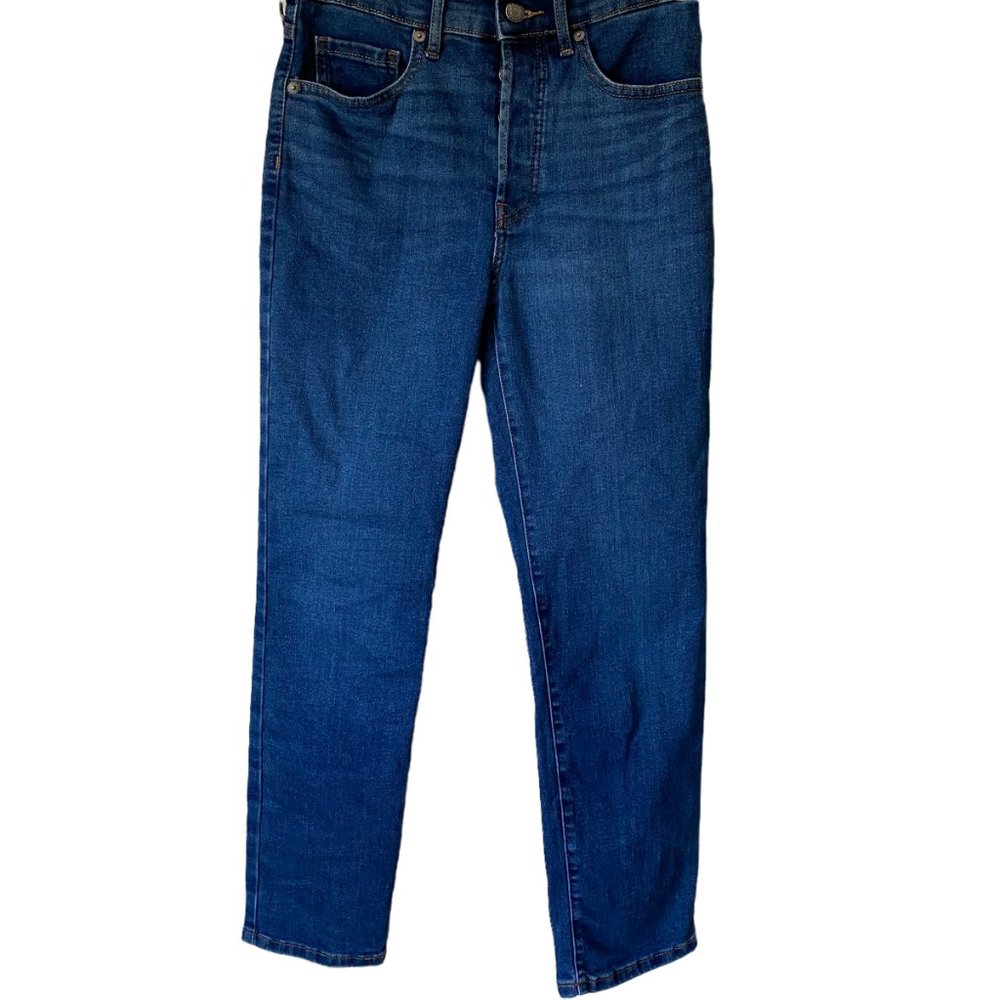Everlane High Rise Button Fly Slim Straight Size 26 Ankle